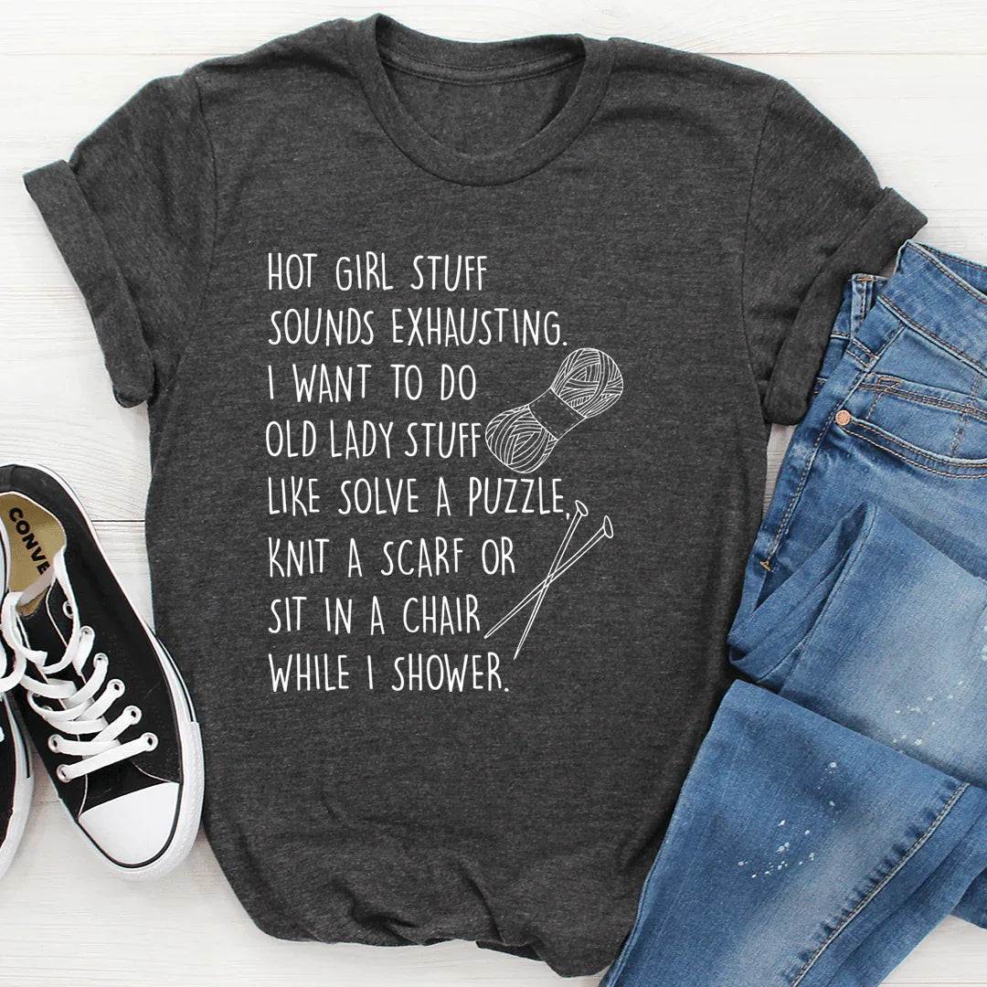 Old Lady Stuff Tee